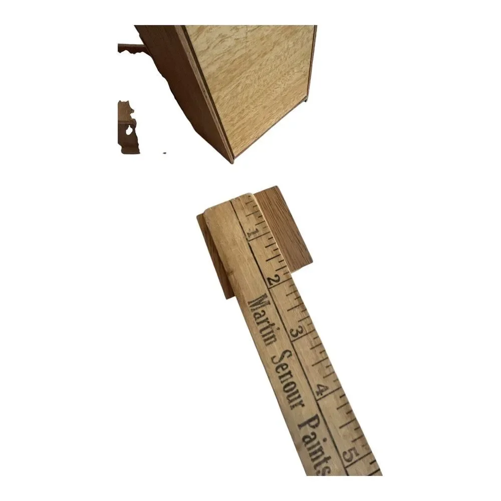 wooden pressboard miniature doll furniture Dresser & book‎ shelves